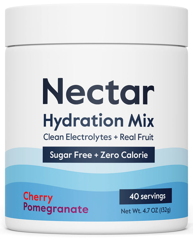 Nectar Hydration Packets - Electrolytes Powder Packets - Sugar Free & 0 Calorie - Organic Fruit Liquid Daily IV Hydrate Packets for Dehydration Relief and Rehydration (Variety 30 Pack)