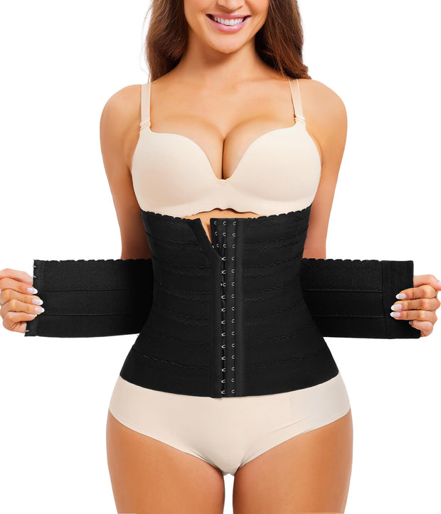 Nebility Womens' Waist Trainer Tummy Control Waist Cincher Slim Body Shaper