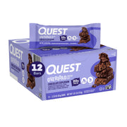 Quest Nutrition Overload Protein Bars, Cookie Commotion, 20g Protein, 1g Sugar, 3g Net Carbs, Gluten Free, 12 Count