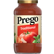 Prego Pasta Sauce, Italian Tomato Sauce with Roasted Garlic & Herbs, 24 Ounce Jar