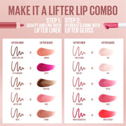 Maybelline Lifter Gloss, Hydrating Lip Gloss with Hyaluronic Acid, Ice, Pink Neutral, 0.18 Ounce