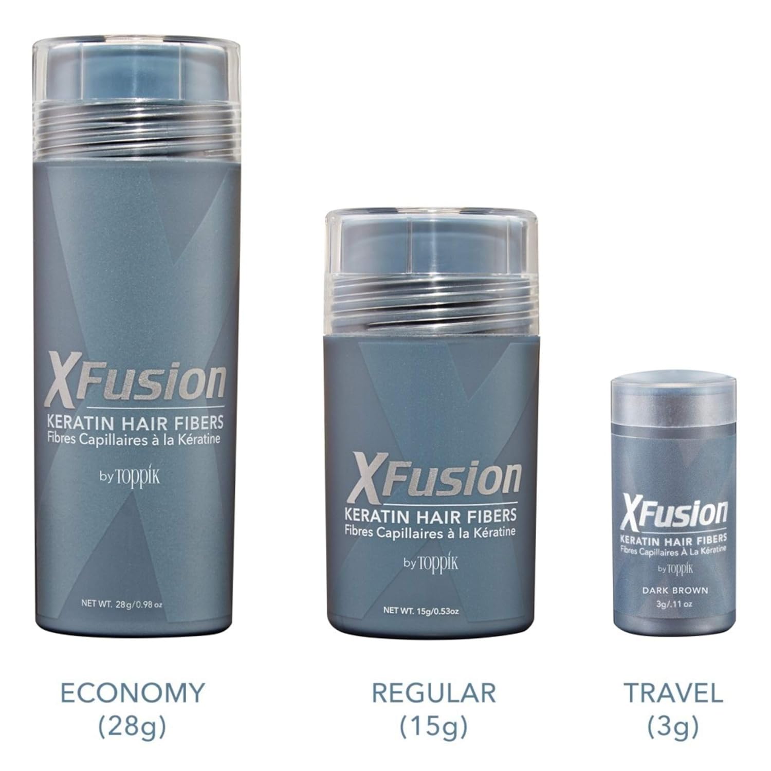 XFusion Keratin Hair Fibers - White (15g)
