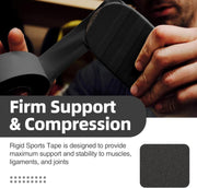 OK TAPE 4 Rolls Athletic Tape, Sports Tape for Injuries, Rigid, Easy Tear Medical Tape, Wrist Tape, No Sticky Residue | Secure Ankle, Finger, Knee- 1.5inch x 15yards (Purple)