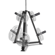 Marcy Olympic Weight Plate Tree for 2-Inch Plates Weight Storage Rack
