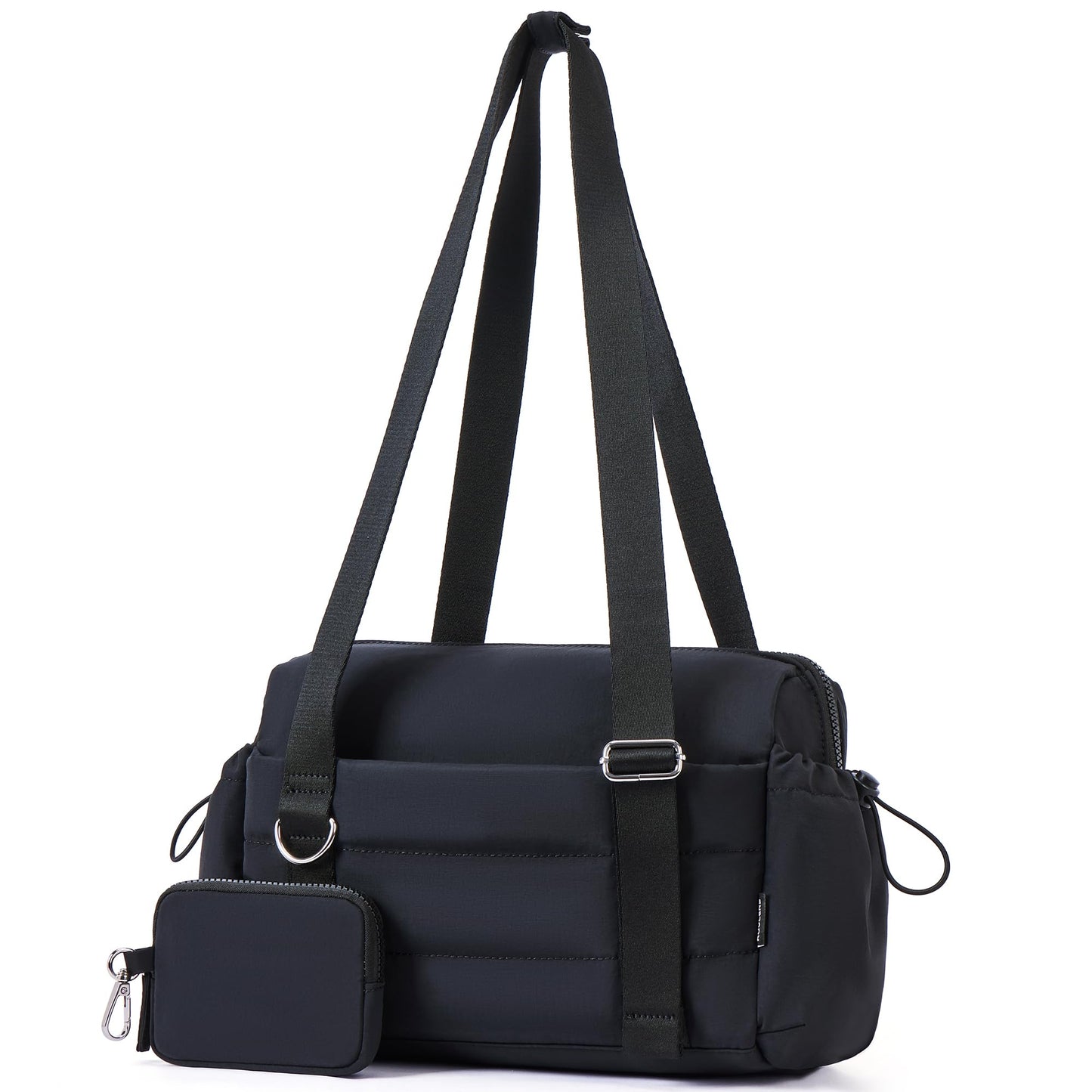 Small Gym Bag for Women 2 Set Mini Gym Duffle Bag with Wet Compartment and Coin Wallet, Gym Tote Bag for Workout/Sport/Travel