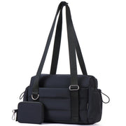 Small Gym Bag for Women 2 Set Mini Gym Duffle Bag with Wet Compartment and Coin Wallet, Gym Tote Bag for Workout/Sport/Travel