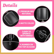 Teenitor Press on Toenails for Women, 120pcs Toe Nail Tips Square Toe Press on Nails, Toenail Press on Fake Toenails, Toe Nails Glue on Fake Toe Nails Press on, Toe Nail Kit False Toenails Matte