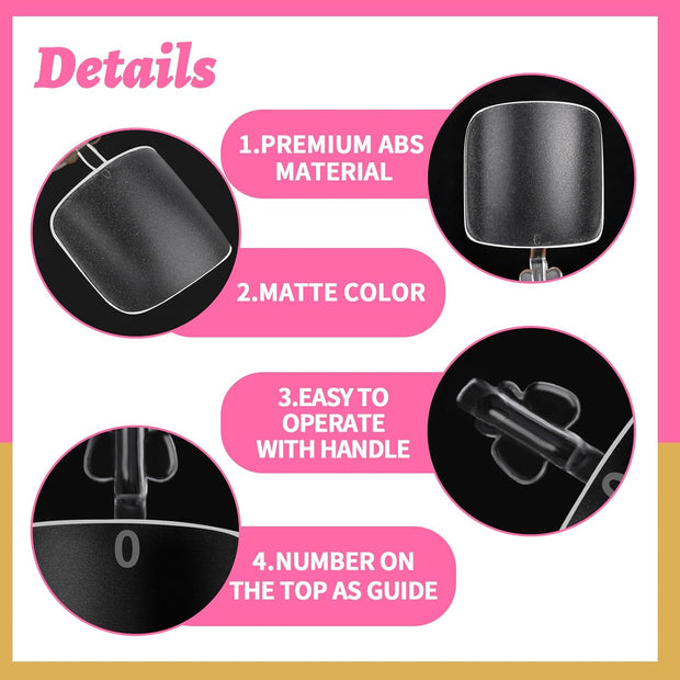 Teenitor Press on Toenails for Women, 120pcs Toe Nail Tips Square Toe Press on Nails, Toenail Press on Fake Toenails, Toe Nails Glue on Fake Toe Nails Press on, Toe Nail Kit False Toenails Matte