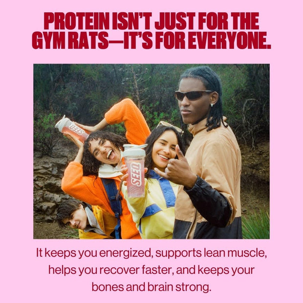 SEEQ Clear Protein Powder - Fruit Punch - 25 Servings - 22g Clear Whey Protein Isolate - Zero Sugar - 0g Lactose - Allergen Friendly - GLP1 Support - Bone Health - Muscle Post Workout Recovery