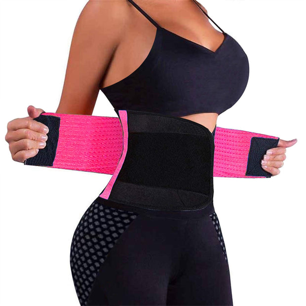 VENUZOR Waist Trainer Belt for Women - Waist Cincher Trimmer - Slimming Body Shaper Belt - Sport Girdle Belt (UP Graded)