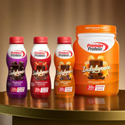 Premier Protein Indulgence Protein Shake, 30g Protein, 3g Sugar, Salted Caramel Truffle, 11.5 fl oz, Pack of 12