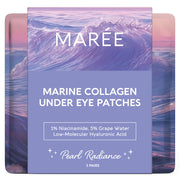 MAREE 24k Gold Under Eye Gels for Dark Circles and Puffiness - Collagen & Hyaluronic Acid Skincare Gel Pads - Gold Eye Patches for Puffy Eyes and Dark Circles - Under Eye Masks - Travel Essentials