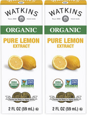 Watkins Pure Lemon Extract, 11 oz. Bottle, 1 Count (Packaging May Vary)