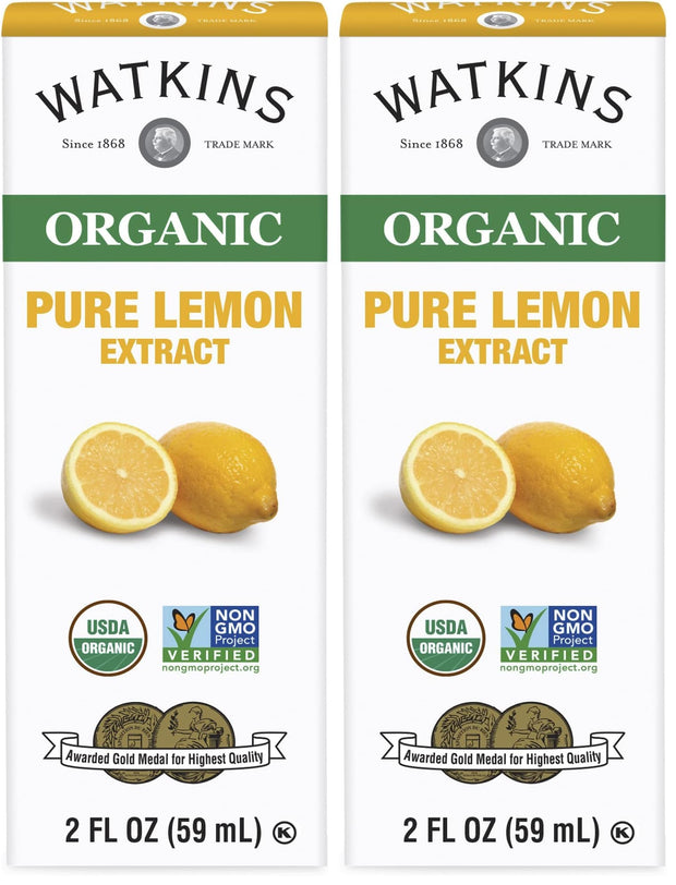 Watkins Pure Lemon Extract, 11 oz. Bottle, 1 Count (Packaging May Vary)