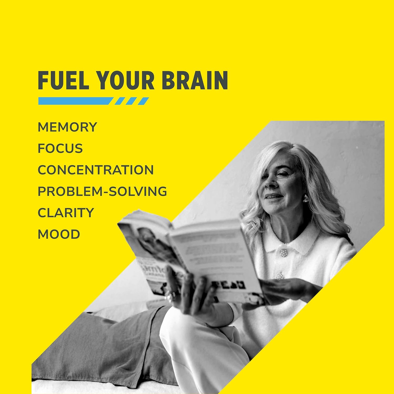 Creatine HCl for Brain Health Capsules – Clinically Tested Support for Memory, Focus, Concentration, Problem-Solving, Clarity, and Mood.* | Made in USA (60 Day Supply)