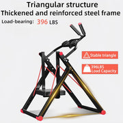 Vicamy Ab Machine,No-Track Silent Exercise,Foldable Ab Workout Equipment for Home Gym,Adjustable Resistance,Ab Trainer Machine for Abs Workout,Full Body Workout Machine