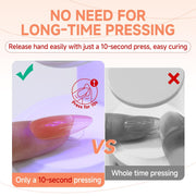 UNA GELLA Solid Nail Glue Gel Soft Gel Nail Tips Glue 15ml Lamp Curing Needed Solid Soak Off Glue Super Strong Nail Glue For Fake Acrylic Nails Extension Press On Nails
