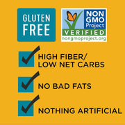 La Tortilla Factory Low Carb Flour Tortillas, 6g Net Carbs, 70 Calories, Non-GMO, Soft Taco Size - 7", 8-Count, 11.8 oz