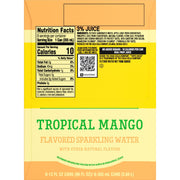 Topo Chico Sabores Tropical Mango 12oz 8pk