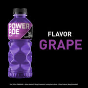 POWERADE Sports Drink Grape, 20 Ounce (Pack of 8)