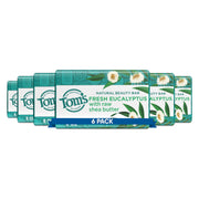 Tom's of Maine Bar Soap Variety Pack, Natural Bar Soap for Women and Men, Lavender & Shea, Fresh Eucalyptus, Creamy Coconut, Orange Blossom, 5 oz Bars (4-Pack)