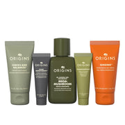 Origins Bestselling Skincare Set | Features Cleanser, Mask, Treatment Lotion, Serum & Moisturizer | With Peptides, Hyaluronic Acid & Niacinamide