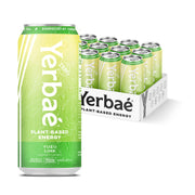 Yerbaé Energy Seltzer - Variety Performance Pack. No Sugar/Calories/Carbs. Energized by Yerba Mate Naturally Caffeinated Plant-Based, Healthy Alternative to Coffee/Sugary Sodas, Pack of 12, 12oz cans