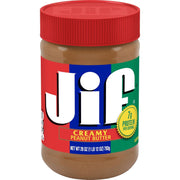 Jif Creamy Peanut Butter, 28 Ounces