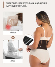 Lover-Beauty Waist Trainer for Women Corset Shapewear Tummy Control Waist Cincher Postpartum Girdle Body Shaper