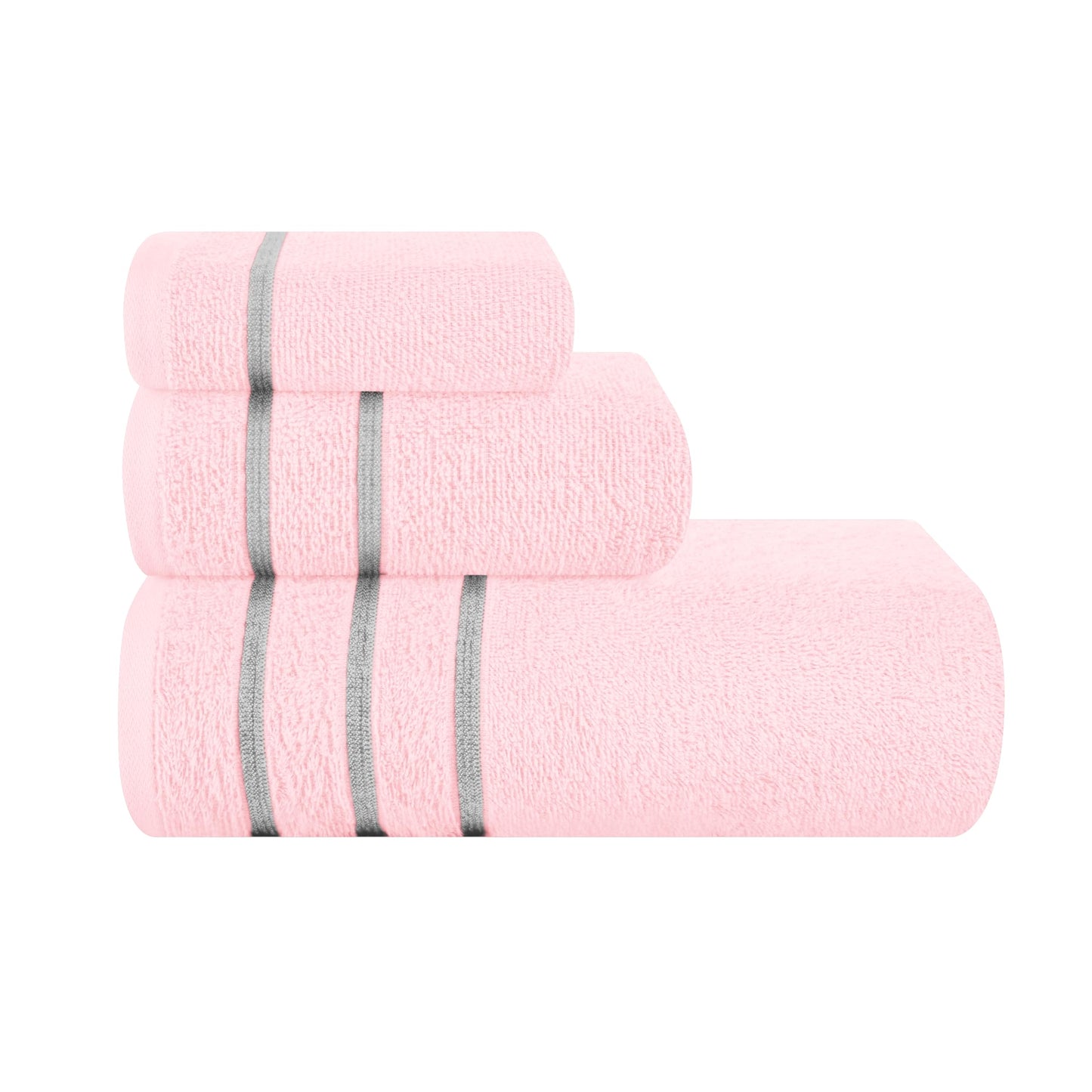 MyOwn Cotton 2 Pack Oversized Bath Towel Set 28x55 inches, Large Bath Towels, Ultra Absorbant Compact Quickdry & Lightweight Towel, Ideal for Gym Travel Camp Pool - Coral Orange, 71617
