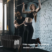 Silicone Adjustable Weighted Belt for Men & Women – DIY Weighted Walking & Exercise Belt with Removable Weights – Gym, Strength Training, Yoga, Hiking – Free Weight Adjustment for Wrist & Ankle