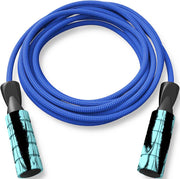 Jump Rope for Women & Men Adjustable Length Cotton Skipping Rope for Adults & Kids Workout Equipment for Weight Loss, Cardio, Boxing & Fitness Suitable for Home, Gym & School Use