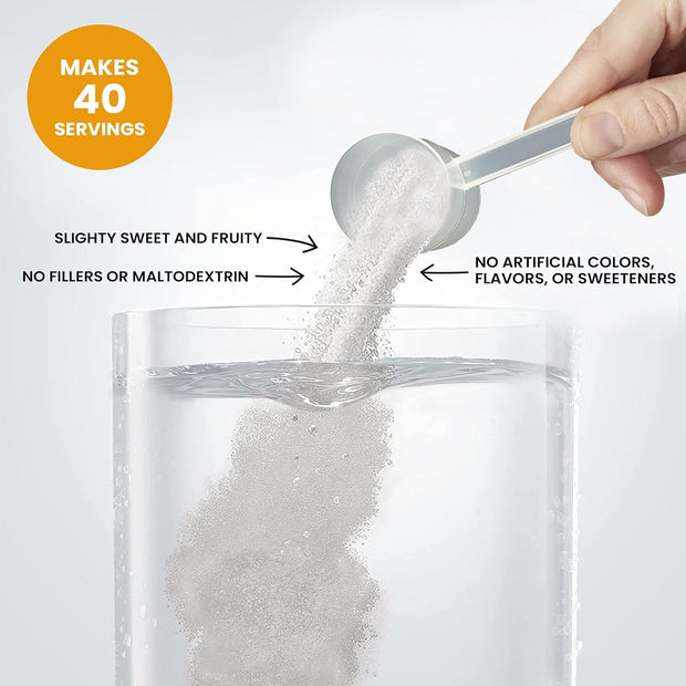 Vitalyte Electrolyte Powder Drink Mix, Isotonic Electrolyte Hydration Mix, Gluten Free Post Workout Powder Mix, Pack of 1, 35 oz., Cranberry Frost Flavor