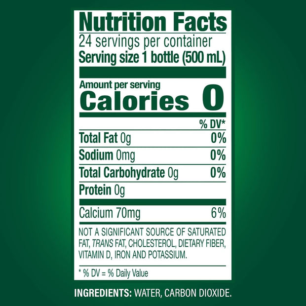 Perrier Sparkling Natural Mineral Water, 16.9 Oz, Case Of 24 Bottles