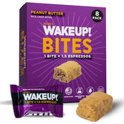 WAKE UP!™ Chocolate Caffeinated Protein Bars – 350 mg Clean Caffeine (1 Bar = 3 Espressos) • Vegan, Gluten-Free, Kosher • Plant-Based Energy + Protein • On-the-Go Focus & Endurance