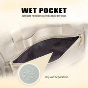 Weekender Duffel Bag with Shoe Compartment And Wet Pocket-Luggage Everyday Overnight Bag for Men and Women Travel-Carry On Gym Bag