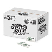 Stevia In The Raw Organic Stevia Sweetener Packets, 300 Ct, Zero Calorie Stevia Sugar Substitute Packets, No Erythritol or Artificial Flavors, USDA Organic, Non-GMO Project Verified, Vegan