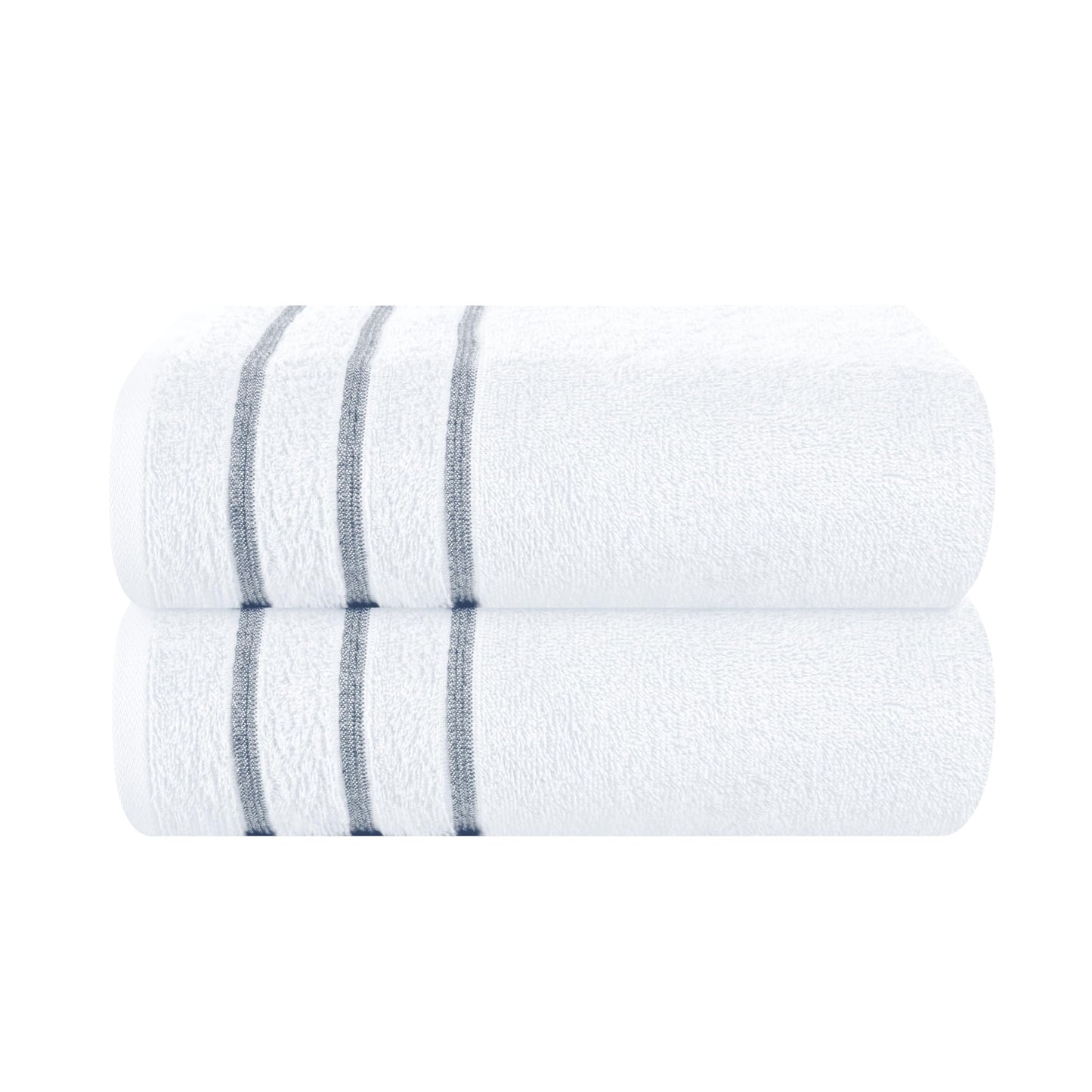 MyOwn Cotton 2 Pack Oversized Bath Towel Set 28x55 inches, Large Bath Towels, Ultra Absorbant Compact Quickdry & Lightweight Towel, Ideal for Gym Travel Camp Pool - Coral Orange, 71617