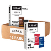 RXBAR Minis Protein Bars, 6g Protein, Gluten Free Snacks, Variety Pack (4 Boxes, 32 Count)