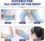 OK TAPE Pre Wrap Tape (4-Rolls) - Athletic Foam Underwrap for Sports, Protect for Ankles Wrists Hands and Knees, 2.75 Inches x 30 Yards - Black/Pink/Beige/White