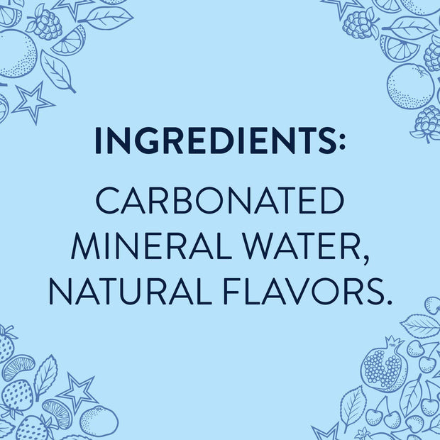 S.Pellegrino Essenza Flavored Mineral Water, 4 Flavor Variety Pack 11.15 Fl Oz. Cans (12 Pack)