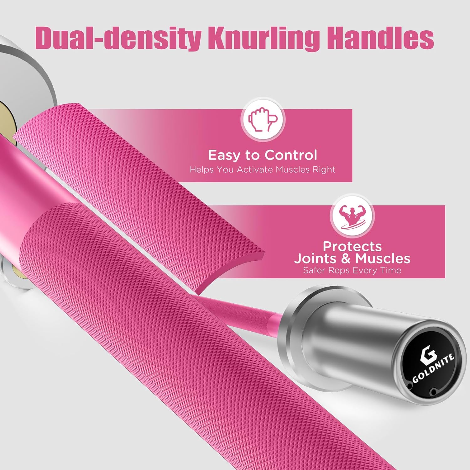 5.5LB Mini Barbell Bar 4Ft for Beginners Women & Kids-100LB Capacity Lightweight Weightlifting Bar- Multi-Color for 2-Inch Weight Plates Total Body Workout Strength Training Home Gym