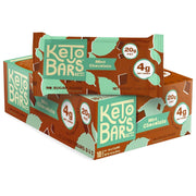 KETO BARS : The Original High Fat, Low Carb, Ketogenic Bar. Gluten Free, Homemade with simple ingredients. [Mint Chocolate, 10 Pack]