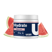 UCAN Hydrate Electrolyte Drink Mix (Pineapple, 12 Stickpacks) Sugar-Free, Keto-Friendly, Vegan, Non-GMO, Gluten-Free Electrolyte Powder with Potassium & Magnesium for Runners & Athletes
