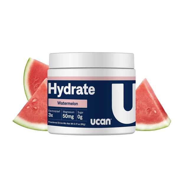 UCAN Hydrate Electrolyte Drink Mix (Pineapple, 12 Stickpacks) Sugar-Free, Keto-Friendly, Vegan, Non-GMO, Gluten-Free Electrolyte Powder with Potassium & Magnesium for Runners & Athletes