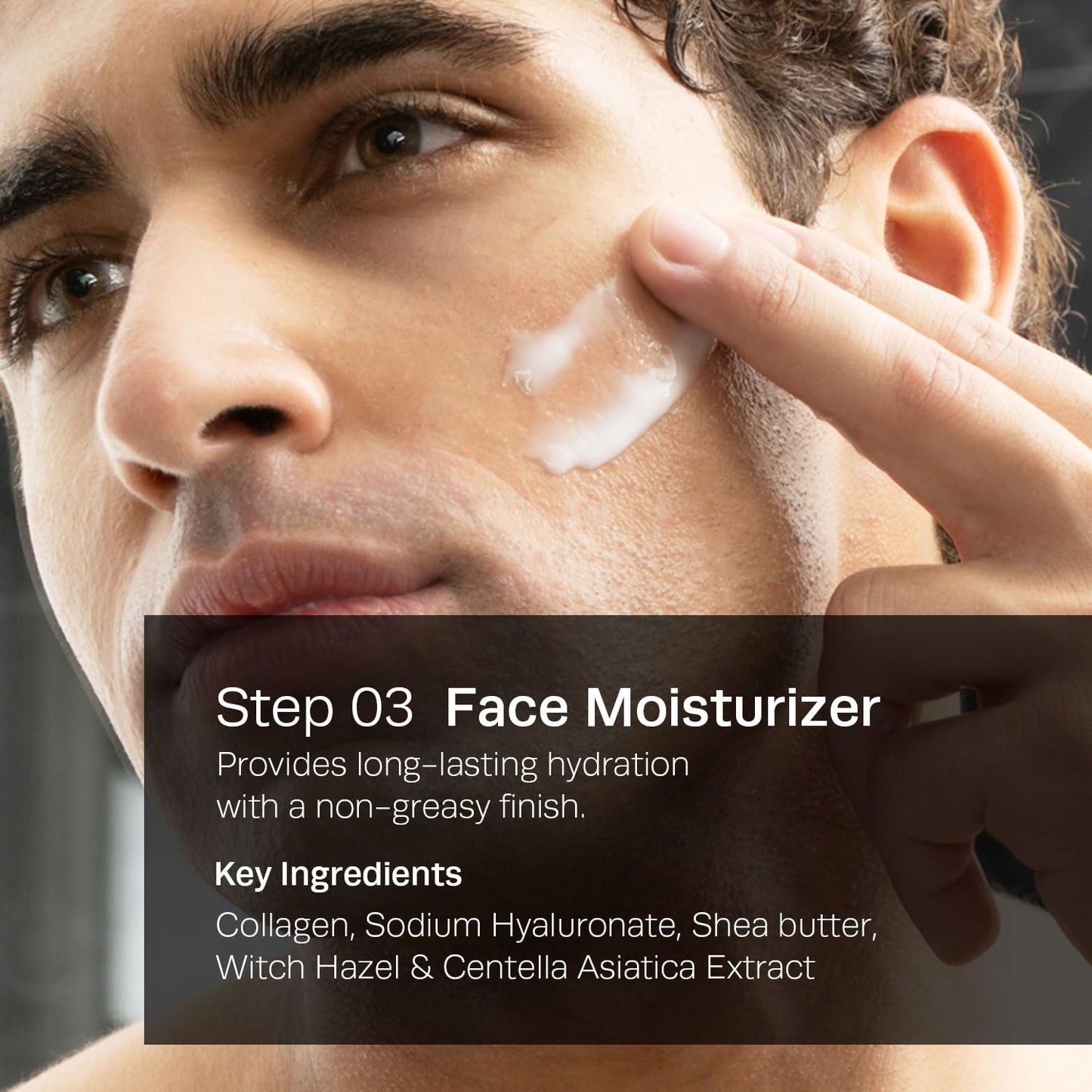 HommeFace Daily Trio Skin Care Set for Men, 3-Step Routine