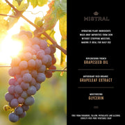 Mistral Cedarwood Marine Luxury Bar Soap for Men | Men’s Natural Soap Bar | Paraben, Phthalates Free | Moisturizing & Triple-Milled Natural Soap for Men - Made in France | Large, 8.8 oz