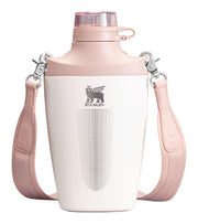 Stanley Cross Bottle 23 oz | Travel Water Bottle with Jacquard Strap | Leakproof Tritan Lid with Removable Straw | Insulated Stainless Steel | BPA-Free | Black