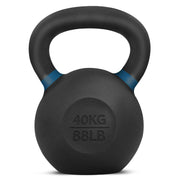 Yes4All Powder Coated Cast Iron Kettlebell Strength Training Kettlebells Weight Set for Full Body Workout, Home Gym