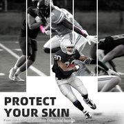 OK TAPE Turf Tape Football, Extra Wide Kinesiology Tape, Protects Arm from Turf Burn, Waterproof, Flexible, Super Sticky, White Athletic Tape (4 Inch x 30 Feet)